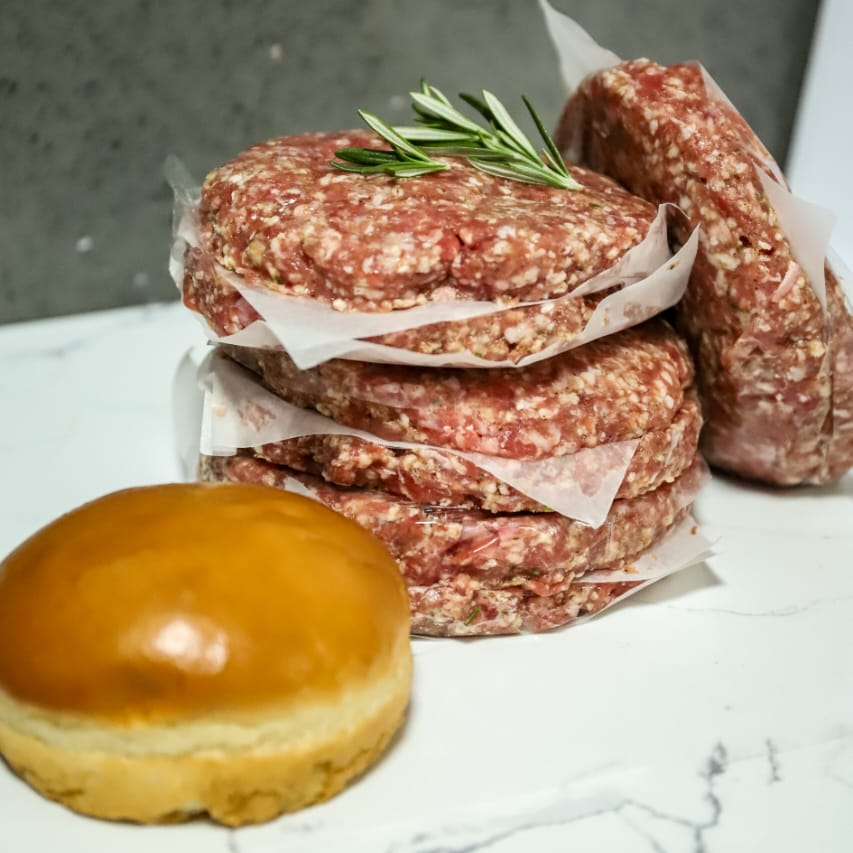 The Meat Kollectiv beef burger patties