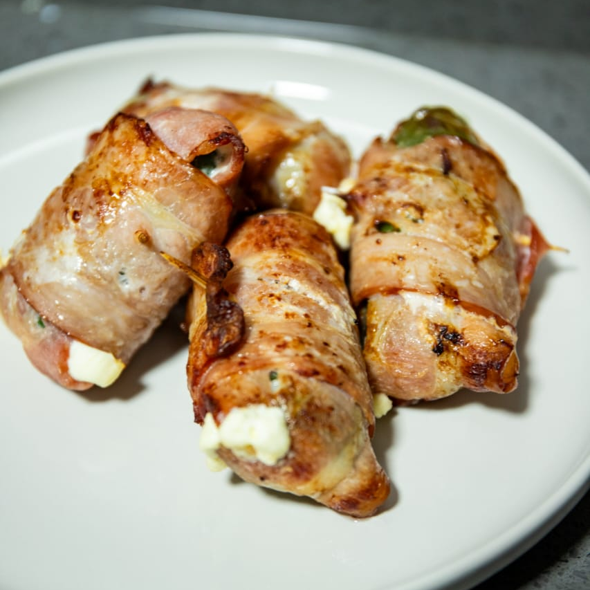 The Meat Kollectiv double-wrapped jalapeño poppers